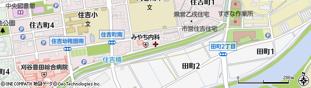 下り松川周辺の地図