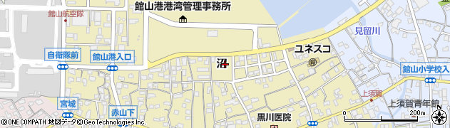 千葉県館山市沼1708周辺の地図