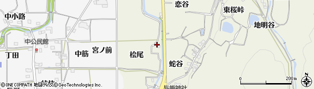 京都府亀岡市曽我部町寺桧尾周辺の地図
