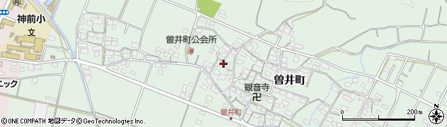 三重県四日市市曽井町817周辺の地図