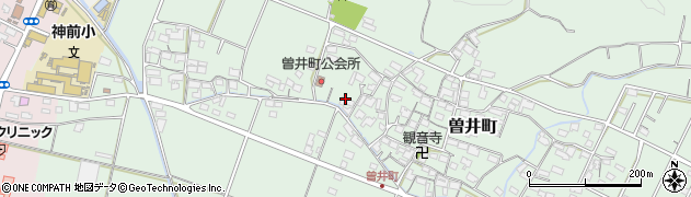 三重県四日市市曽井町742-1周辺の地図