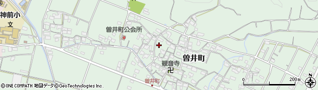 三重県四日市市曽井町813周辺の地図