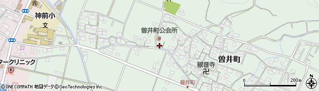 三重県四日市市曽井町741周辺の地図