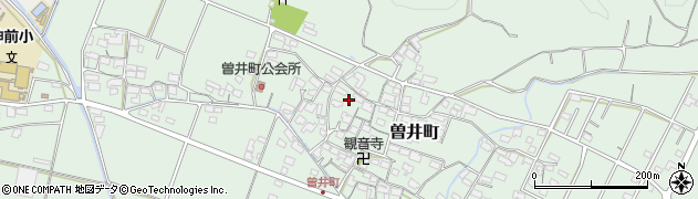 三重県四日市市曽井町809周辺の地図