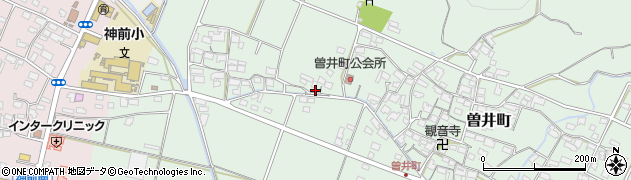 三重県四日市市曽井町736周辺の地図