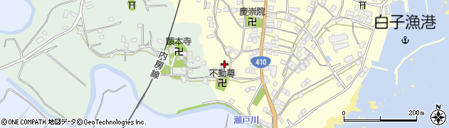 千葉県南房総市千倉町白子78周辺の地図