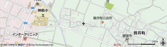 三重県四日市市曽井町686周辺の地図