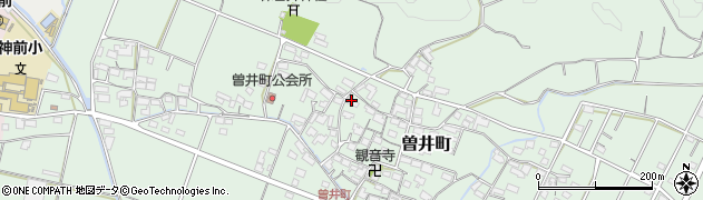 三重県四日市市曽井町808周辺の地図