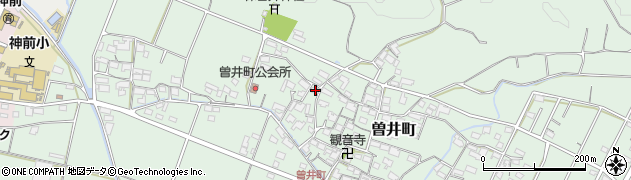 三重県四日市市曽井町814周辺の地図