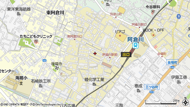 〒510-0803 三重県四日市市阿倉川町の地図