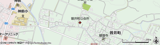 三重県四日市市曽井町740周辺の地図