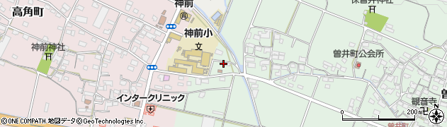 三重県四日市市曽井町485周辺の地図