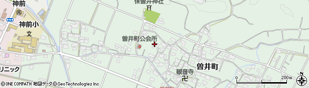 三重県四日市市曽井町749周辺の地図