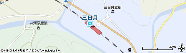 兵庫県佐用郡佐用町周辺の地図