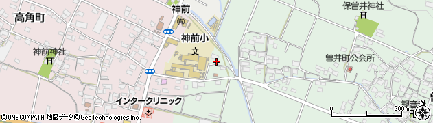 三重県四日市市曽井町517周辺の地図