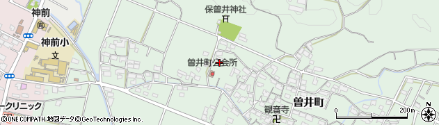 三重県四日市市曽井町747周辺の地図