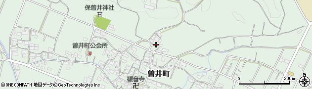 三重県四日市市曽井町921周辺の地図