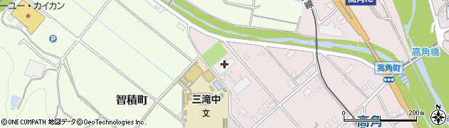 三重県四日市市高角町2605周辺の地図