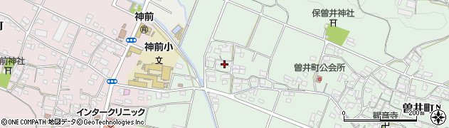 三重県四日市市曽井町614周辺の地図