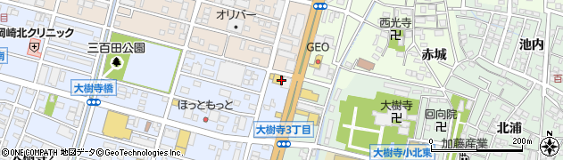 愛知トヨタＥＡＳＴ　大樹寺店周辺の地図