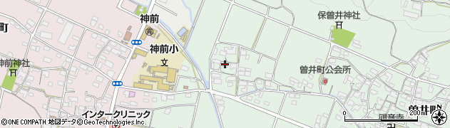 三重県四日市市曽井町616周辺の地図