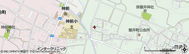 三重県四日市市曽井町617周辺の地図