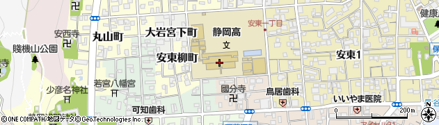静岡県静岡市葵区長谷町66周辺の地図