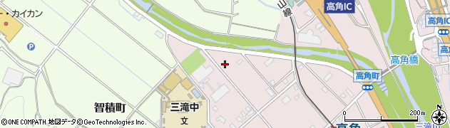 三重県四日市市高角町2589周辺の地図