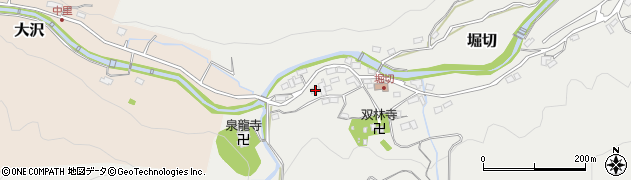 静岡県伊豆市堀切285周辺の地図