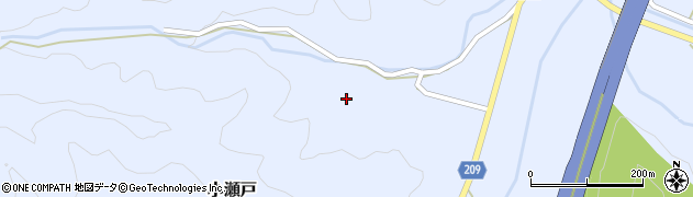 静岡県静岡市葵区小瀬戸1258周辺の地図