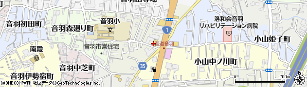 アストロプロダクツ　京都山科店周辺の地図