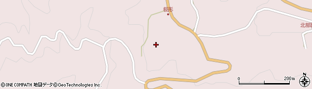 愛知県岡崎市桜形町西貝津周辺の地図