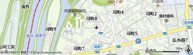 愛知県刈谷市司町周辺の地図