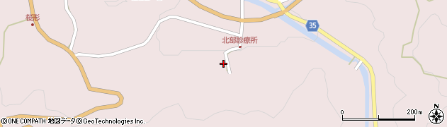 愛知県岡崎市桜形町（上日影）周辺の地図