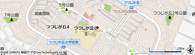 愛知県知多市つつじが丘周辺の地図