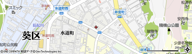 岩崎園芸店周辺の地図
