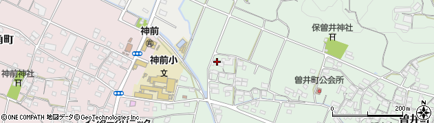 三重県四日市市曽井町612周辺の地図