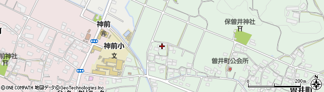 三重県四日市市曽井町613周辺の地図