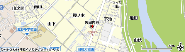 矢田内科循環器科周辺の地図