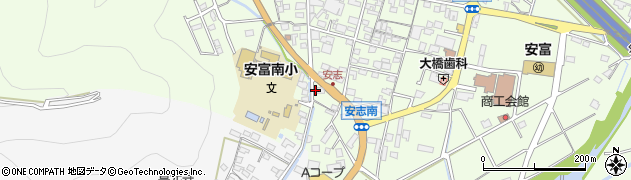 兵庫県姫路市安富町安志990周辺の地図