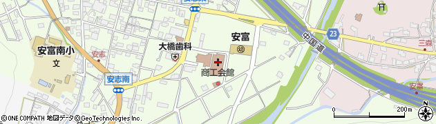 兵庫県姫路市安富町安志1151周辺の地図