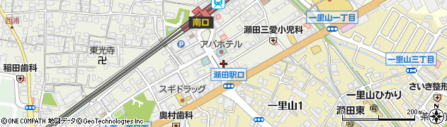 琵琶湖タクシー株式会社　瀬田営業所周辺の地図