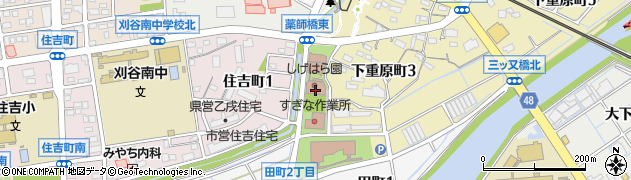 刈谷市社会福祉協議会　障害者支援事業所周辺の地図