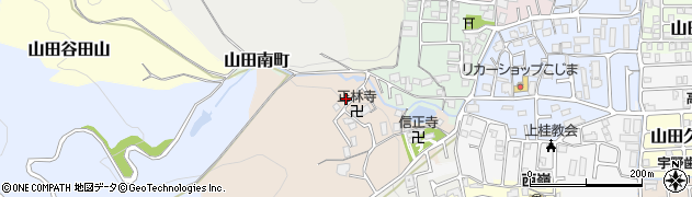 京都府京都市西京区山田箱塚町24周辺の地図