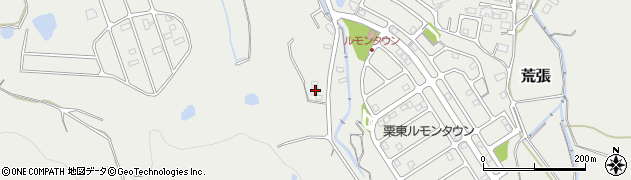 滋賀県栗東市荒張1013周辺の地図