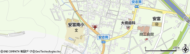 兵庫県姫路市安富町安志984周辺の地図