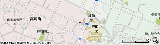 三重県四日市市高角町2976周辺の地図