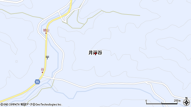 〒690-3514 島根県飯石郡飯南町井戸谷の地図