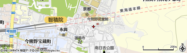 京都府京都市東山区今熊野日吉町18周辺の地図