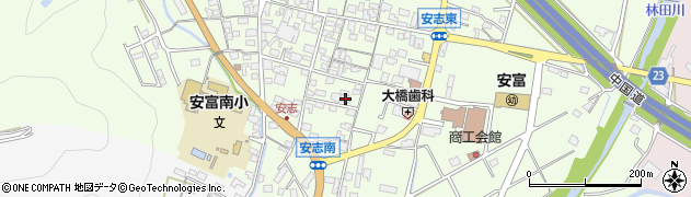 兵庫県姫路市安富町安志1078周辺の地図